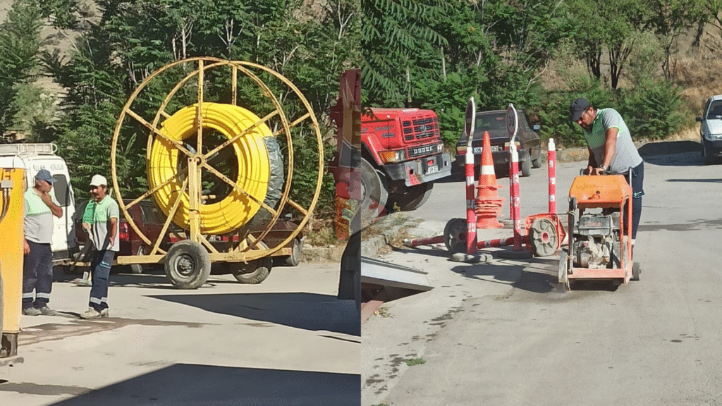 Sanayi esnafı, doğalgaz çalışmalarının başlamasından memnuniyet duydu