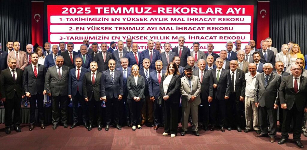 Türkiye, Temmuz 2025’te 25 milyar dolarla tarihinin en yüksek aylık ihracat değerine ulaştı.