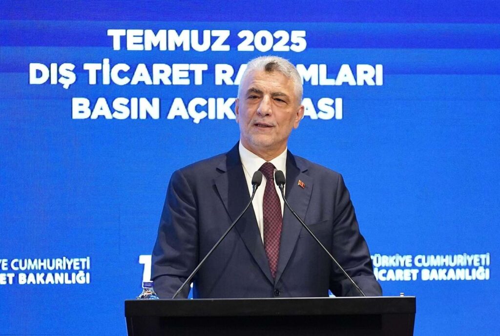 Türkiye, Temmuz 2025’te 25 milyar dolarla tarihinin en yüksek aylık ihracat değerine ulaştı.